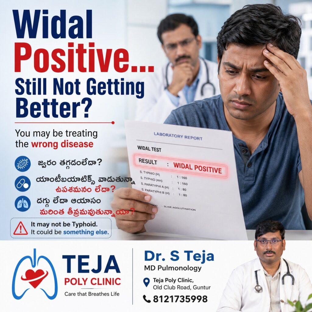 Widal Test Positive But Not Typhoid