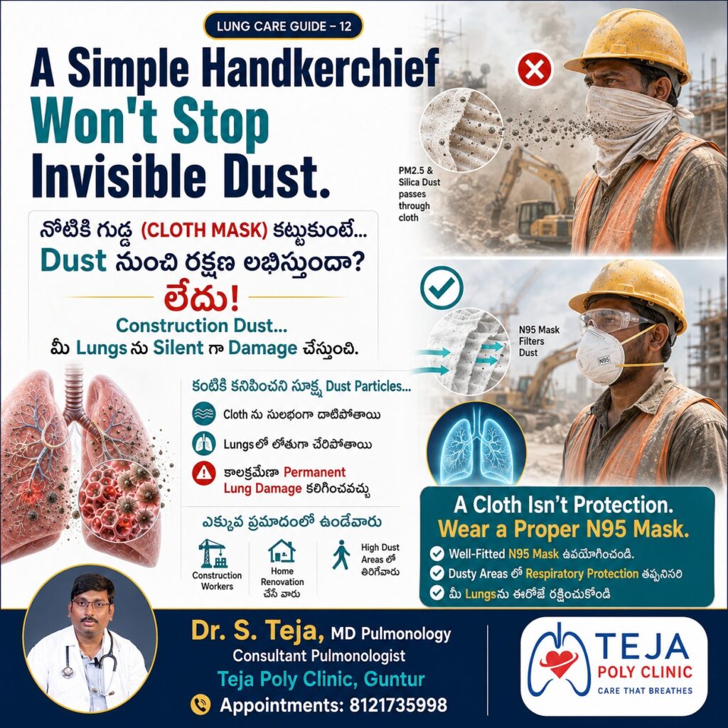 Can a Handkerchief Protect from Dust