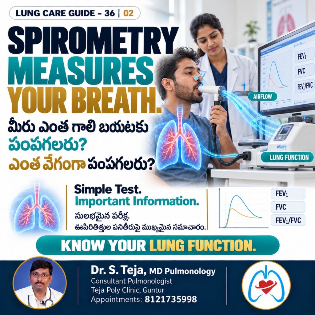Spirometry Test in Guntur